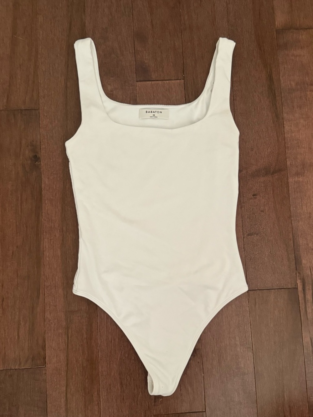 Babaton White Tank Top Body Suit